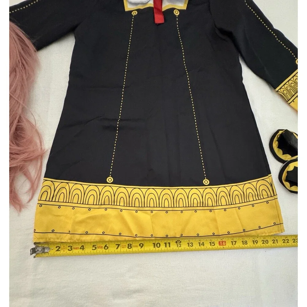 Girls Anya Forger Inspired Costume 7/9 years old